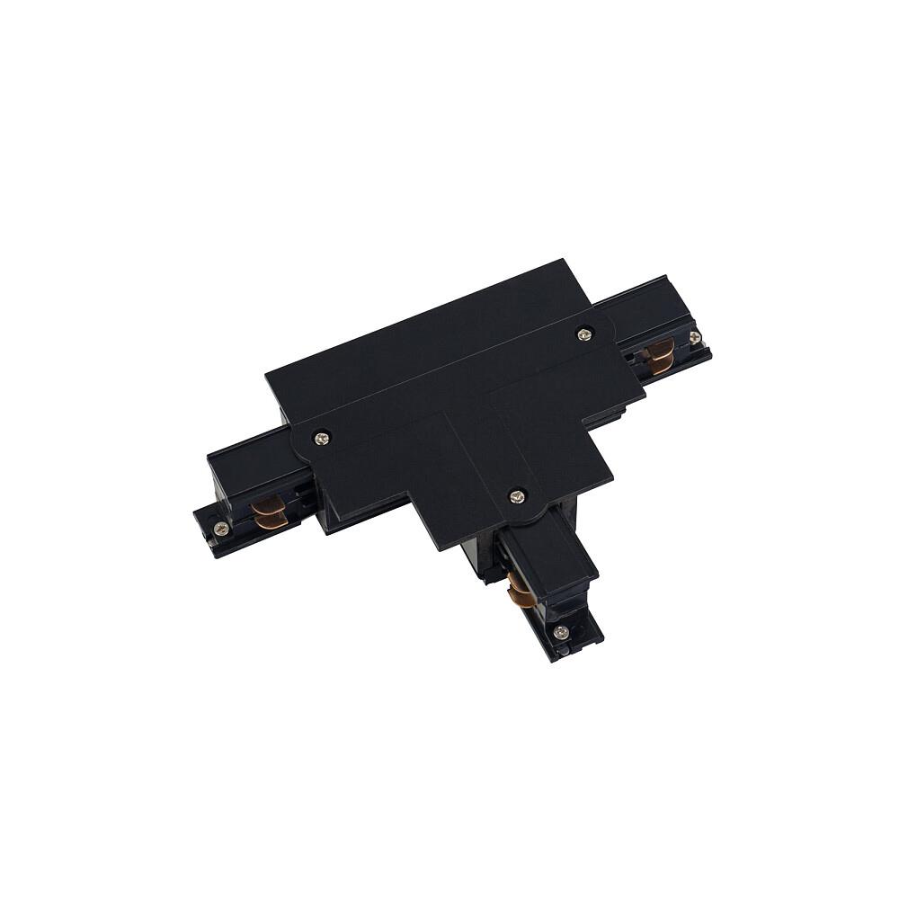 Коннектор для трехфазной трековой системы  T-образный правый 1 Nowodvorski Ctls Power Black 8246 8246