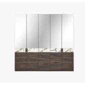 Шкаф с дверцами 5 дверей ENZA HOME GIORNO EH51070