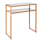 Консольные столики с полкой в прихожую 1043-CG grey