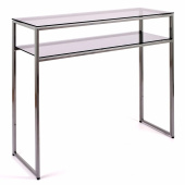 Узкий консольный столик в прихожую 1042-CS grey