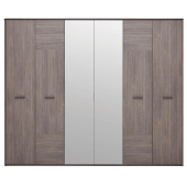 Шкаф с дверцами 6 дверей ENZA HOME VARENA EH74130