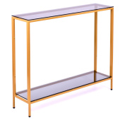 Консольные столики с полкой в прихожую 1082-CG grey