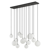 Подвесная люстра Nowodvorski Snowball XIV Black 11408