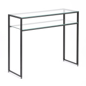 Консольные столики с полкой в прихожую 1041-CB clear