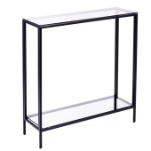 Консольные столики с полкой в прихожую 1084-CB clear