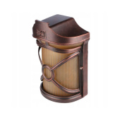 Уличный настенный светильник Nowodvorski Don Black/Copper Patina 4687