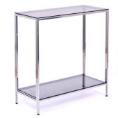 Консольные столики с полкой в прихожую 1083-CS grey