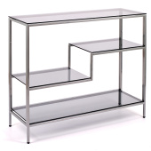 Консольные столики с полкой в прихожую 1011-CS grey
