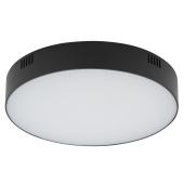 Потолочный cветильник Nowodvorski Lid Round Led Black 10417