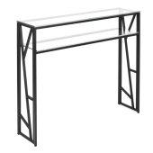 Консольные столики с полкой в прихожую 1092-CB clear