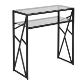 Консольные столики с полкой в прихожую 1093-CB grey