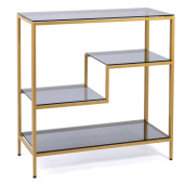 Консольные столики с полкой в прихожую 1014-CG grey