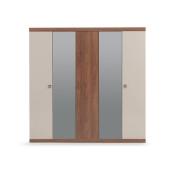 Шкаф с дверцами 5 дверей ENZA HOME MISTRAL EH30666