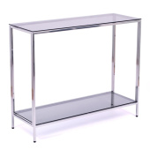 Консольные столики с полкой в прихожую 1081-CS grey