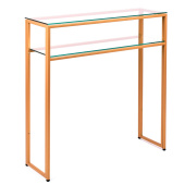 Консольные столики с полкой в прихожую 1044-CG clear