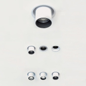 Спот встраиваемый Nowodvorski Mono Slide White/Black 10796