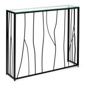 Узкий консольный столик в прихожую 1022-CB clear