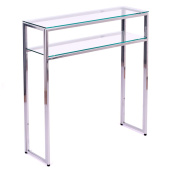 Консольные столики с полкой в прихожую 1044-CS clear