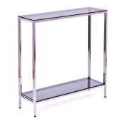 Консольные столики с полкой в прихожую 1084-CS grey