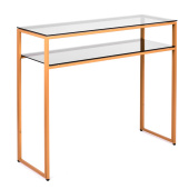 Консольные столики с полкой в прихожую 1041-CG grey