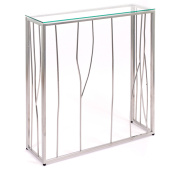 Узкий консольный столик в прихожую 1024-CS clear
