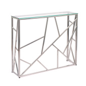 Узкий консольный столик в прихожую 1052-CS clear