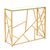 Узкий консольный столик в прихожую 1052-CG clear