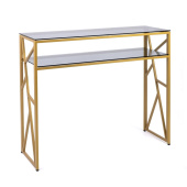 Консольные столики с полкой в прихожую 1091-CG grey