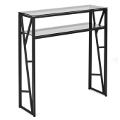 Консольные столики с полкой в прихожую 1094-CB grey