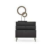Комод с 3 ящиками черный ENZA HOME LEGATO EH59519