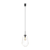 Подвесной светильник Nowodvorski Pear M Transparent/Black 7798
