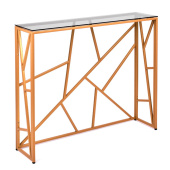 Узкий консольный столик в прихожую 1052-CG grey