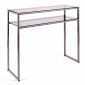 Консольные столики с полкой в прихожую 1041-CS grey