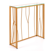 Узкий консольный столик в прихожую 1024-CG clear