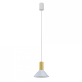 Подвесной светильник Nowodvorski Hermanos White/Solid Brass 8040