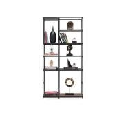 Книжный шкаф (антрацит) ENZA HOME HAMPTON EH57652