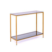 Консольные столики с полкой в прихожую 1081-CG grey