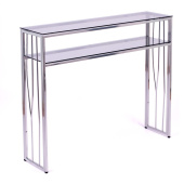 Консольные столики с полкой в спальню 1122-CS grey