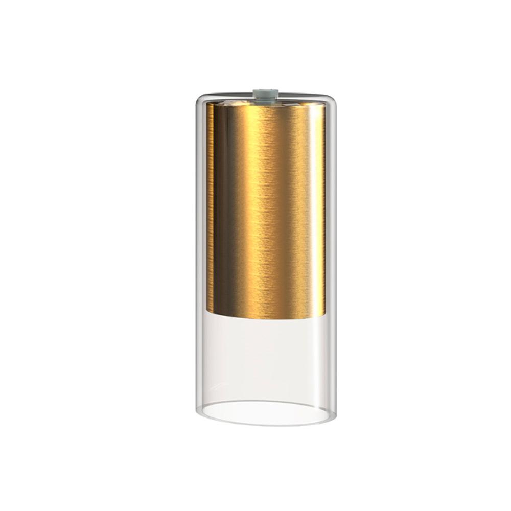 Плафон Nowodvorski Cameleon Cylinder S Transparent/Brass 8546 8546