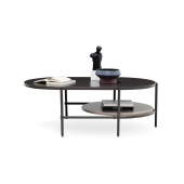 Стол журнальный эллипc ENZA HOME BERTA EH66848