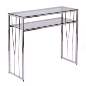 Консольные столики с полкой в спальню 1121-CS grey