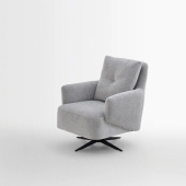 Кресло вращающаяся ножка ENZA HOME BOLD EH71133