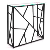 Узкий консольный столик в прихожую 1054-CB clear