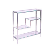 Консольные столики с полкой в прихожую 1014-CS clear