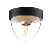 Настенно-потолочныйк Nowodvorski Nook Gold/Black 7976