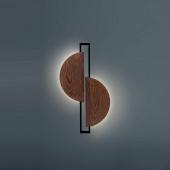 Настенный светильник Nowodvorski Sunrise Led Dark Wood/Black7652