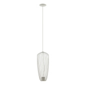 Подвесная люстра Nowodvorski Pumpkin S Silk Gray 11242