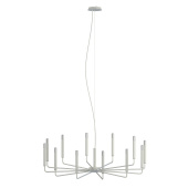 Подвесная люстра Nowodvorski Orto XII B Silk Gray 11465