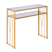 Консольные столики с полкой в спальню 1121-CG grey