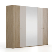 Шкаф с дверцами 6 дверей ENZA HOME PERGE EH73887